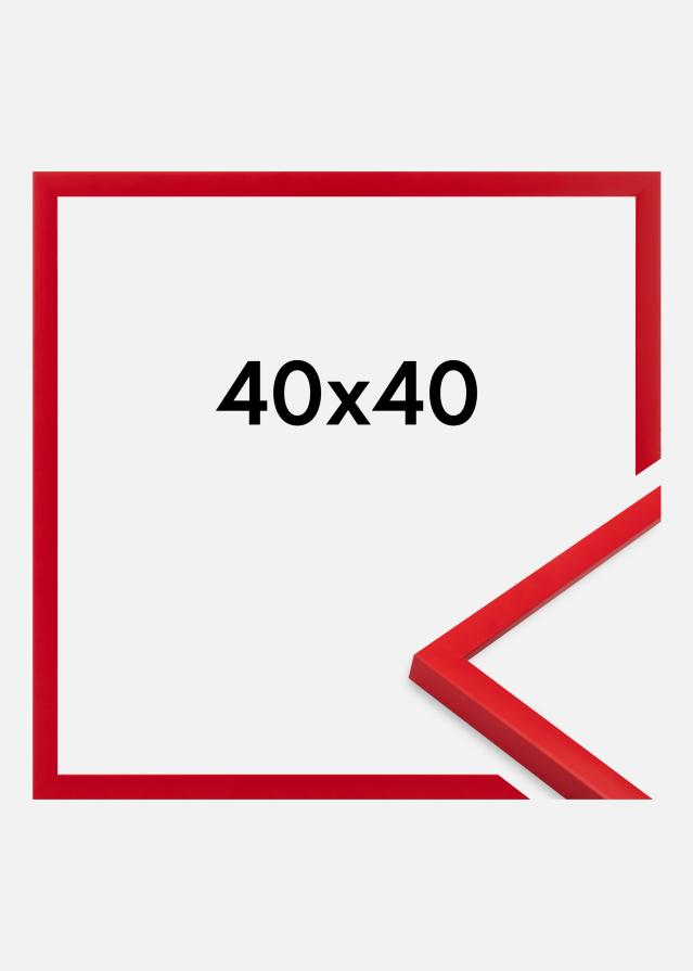 Jämtlands Ramfabrik Kader Kent Acrylglas Rood 40x40 cm