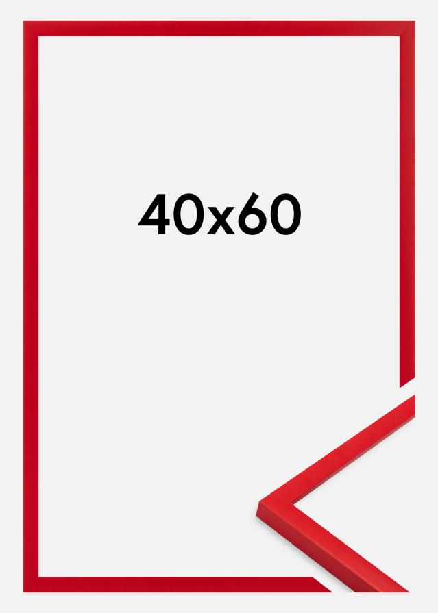 Jämtlands Ramfabrik Kader Kent Acrylglas Rood 40x60 cm