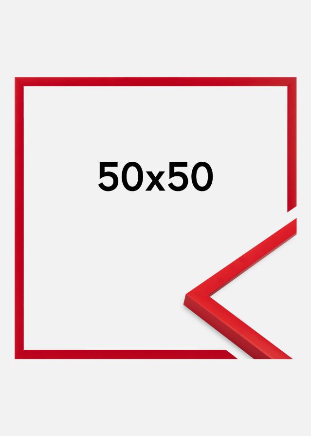 Jämtlands Ramfabrik Kader Kent Acrylglas Rood 50x50 cm