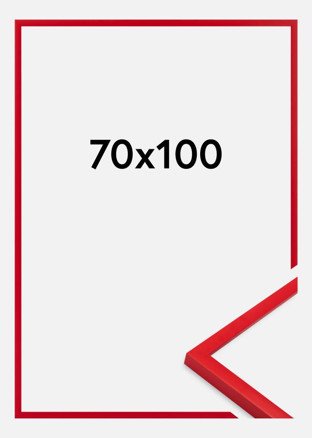 Jämtlands Ramfabrik Kader Kent Acrylglas Rood 70x100 cm