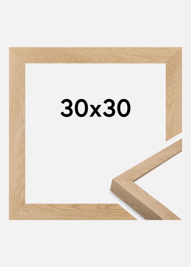 Jämtlands Ramfabrik Kader Wells Acrylglas Eik 30x30 cm