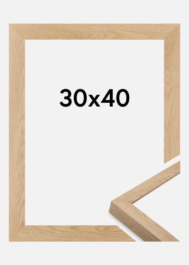 Jämtlands Ramfabrik Kader Wells Acrylglas Eik 30x40 cm