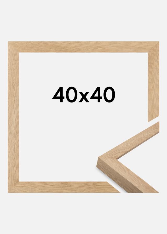 Jämtlands Ramfabrik Kader Wells Acrylglas Eik 40x40 cm