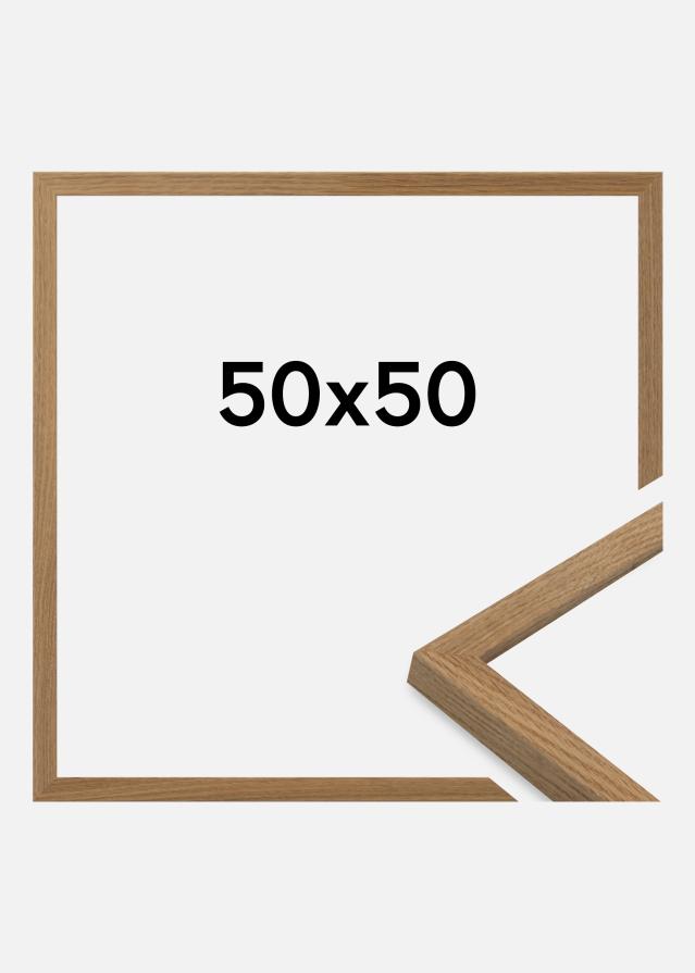 Jämtlands Ramfabrik Kader Salisbury Acrylglas Eik 50x50 cm