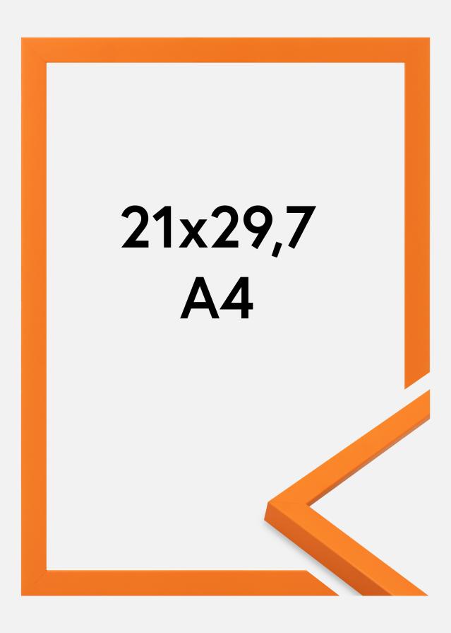 Jämtlands Ramfabrik Kader Kent Acrylglas Oranje 21x29,7 cm (A4)