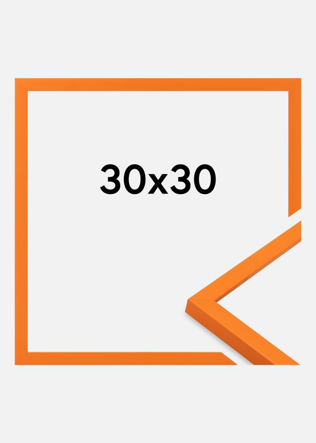 Jämtlands Ramfabrik Kader Kent Acrylglas Oranje 30x30 cm