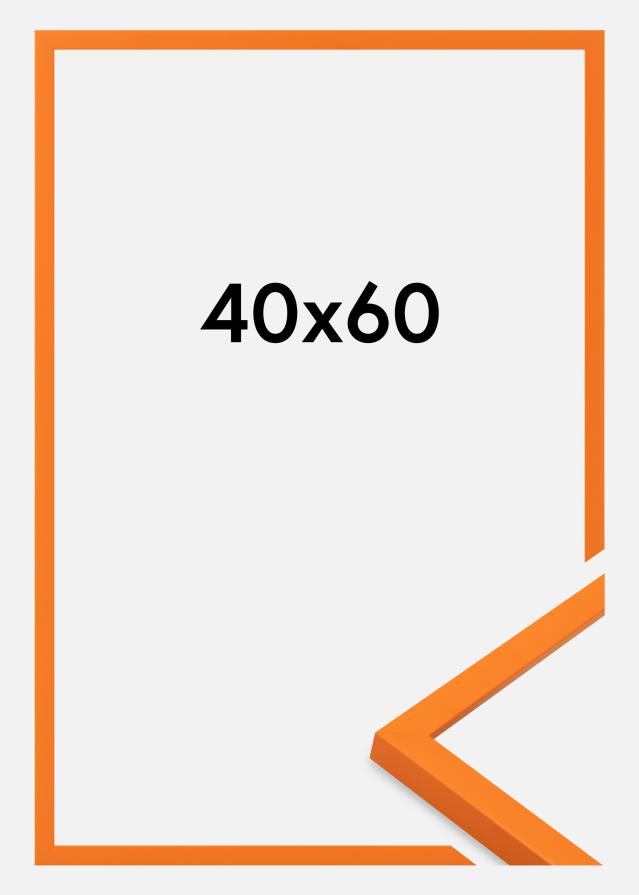 Jämtlands Ramfabrik Kader Kent Acrylglas Oranje 40x60 cm