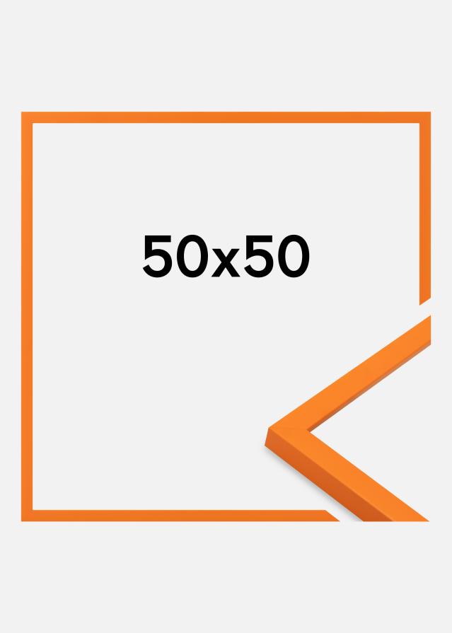 Jämtlands Ramfabrik Kader Kent Acrylglas Oranje 50x50 cm