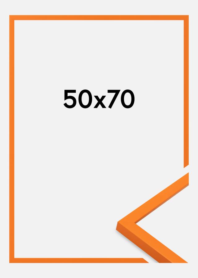 Jämtlands Ramfabrik Kader Kent Acrylglas Oranje 50x70 cm