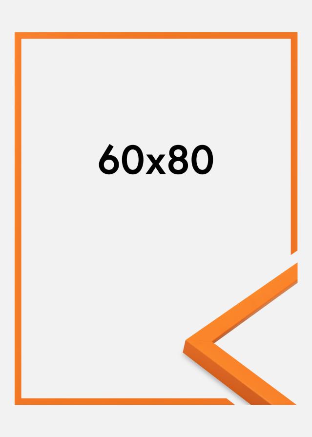 Jämtlands Ramfabrik Kader Kent Acrylglas Oranje 60x80 cm