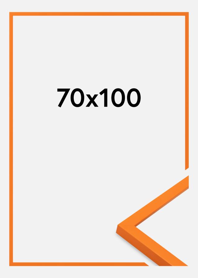 Jämtlands Ramfabrik Kader Kent Acrylglas Oranje 70x100 cm