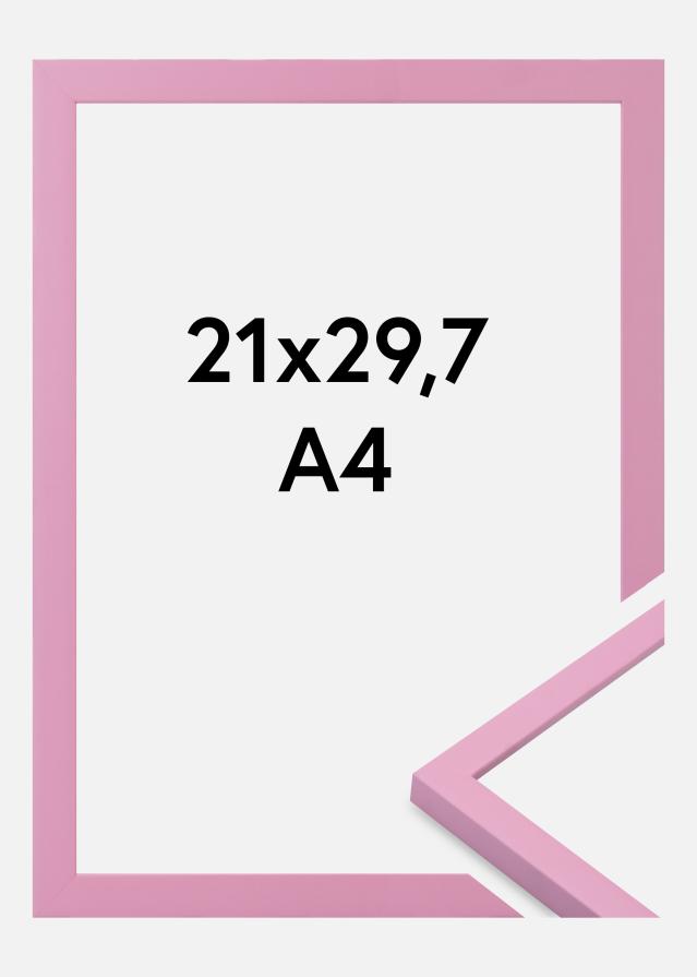 Jämtlands Ramfabrik Kader Kent Acrylglas Roze 21x29,7 cm (A4)