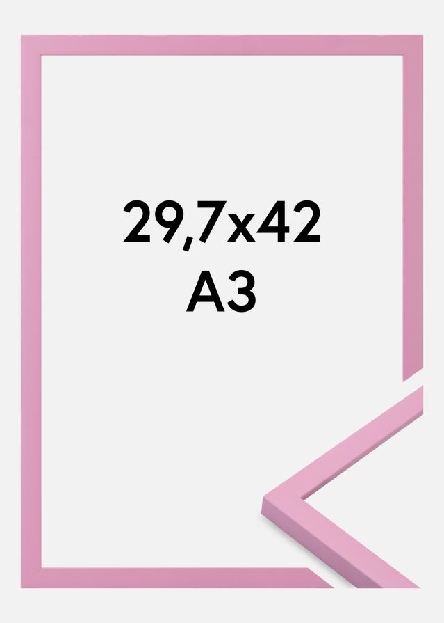 Jämtlands Ramfabrik Kader Kent Acrylglas Roze 29,7x42 cm (A3)