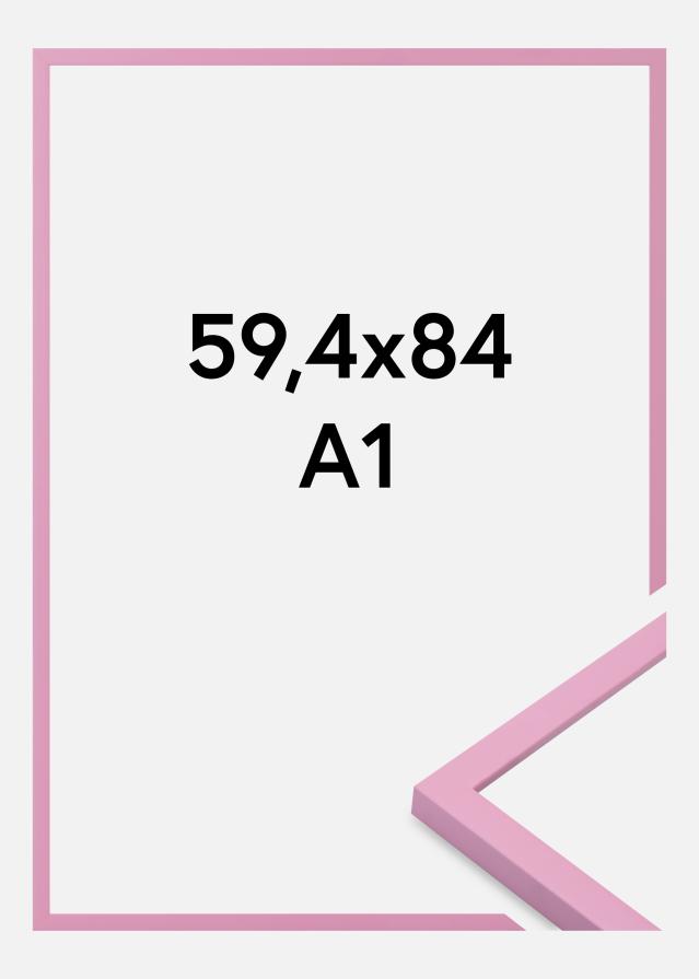 Jämtlands Ramfabrik Kader Kent Acrylglas Roze 59,4x84,1 cm (A1)