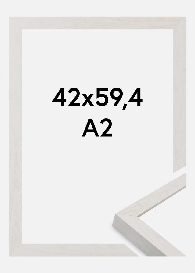 Jämtlands Ramfabrik Kader Wells Acrylglas Wit 42x59.4 cm (A2)