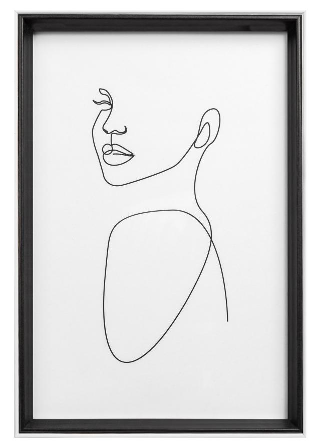Walther Kader Silhouette Zwart 20x30 cm
