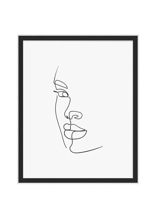 Walther Kader Silhouette Zwart 40x50 cm