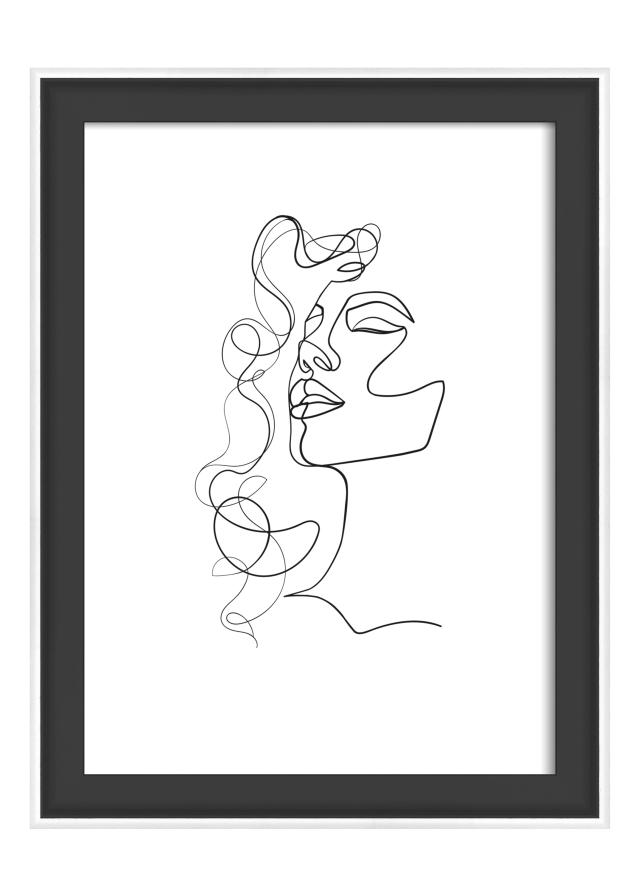 Walther Kader Silhouette Zwart 13x18 cm