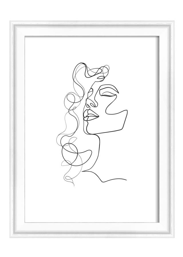 Walther Kader Silhouette Wit 13x18 cm