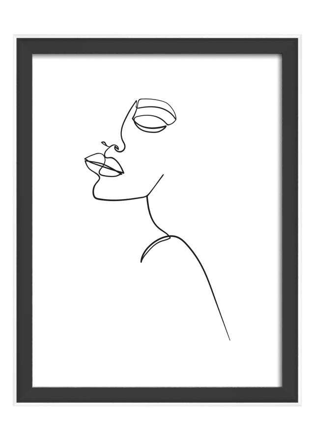 Walther Kader Silhouette Zwart 15x20 cm