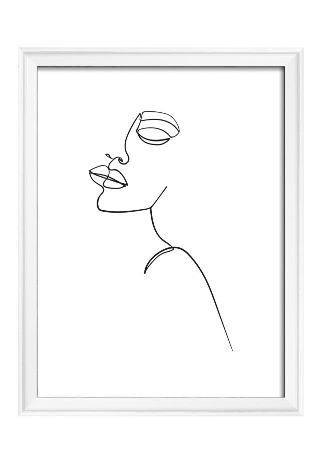 Walther Kader Silhouette Wit 15x20 cm