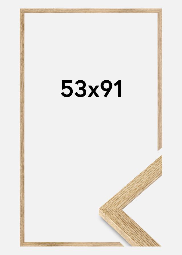 Jämtlands Ramfabrik Kader Selection Acrylglas Eikenhout 53x91 cm
