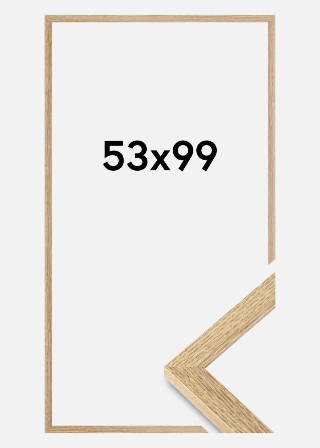 Jämtlands Ramfabrik Kader Selection Acrylglas Eikenhout 53x99 cm