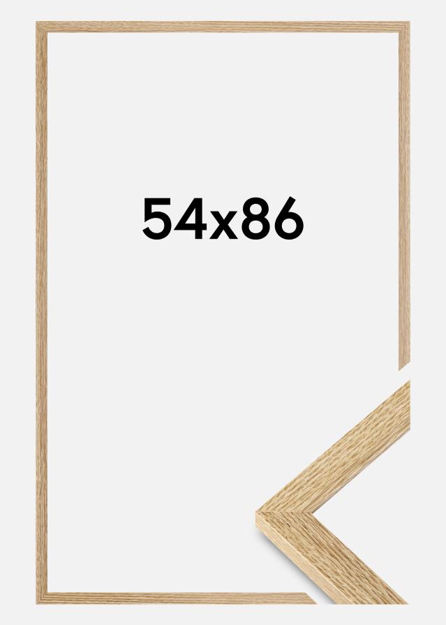 Jämtlands Ramfabrik Kader Selection Acrylglas Eikenhout 54x86 cm