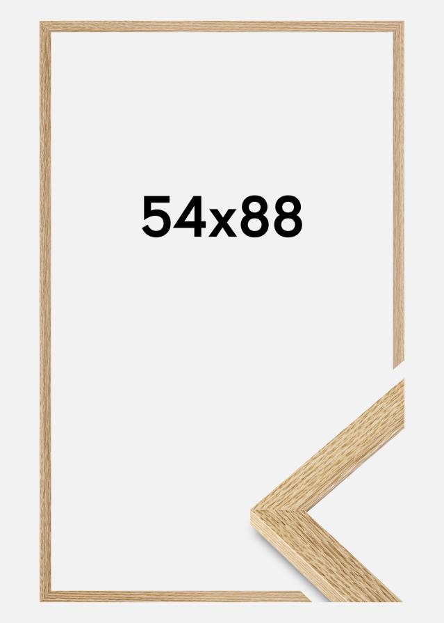 Jämtlands Ramfabrik Kader Selection Acrylglas Eikenhout 54x88 cm