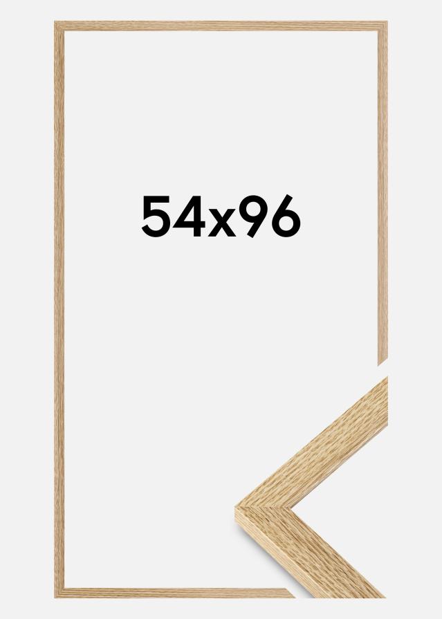 Jämtlands Ramfabrik Kader Selection Acrylglas Eikenhout 54x96 cm