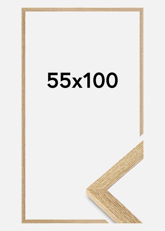 Jämtlands Ramfabrik Kader Selection Acrylglas Eikenhout 55x100 cm