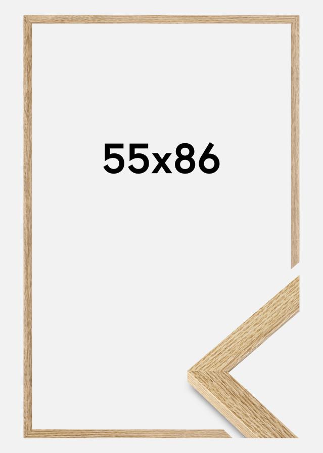 Jämtlands Ramfabrik Kader Selection Acrylglas Eikenhout 55x86 cm