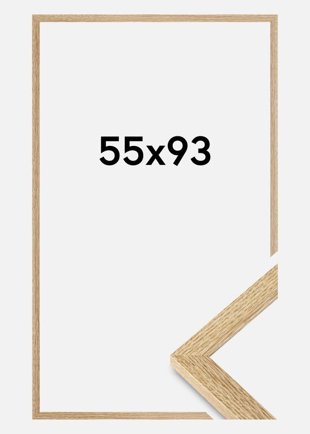 Jämtlands Ramfabrik Kader Selection Acrylglas Eikenhout 55x93 cm