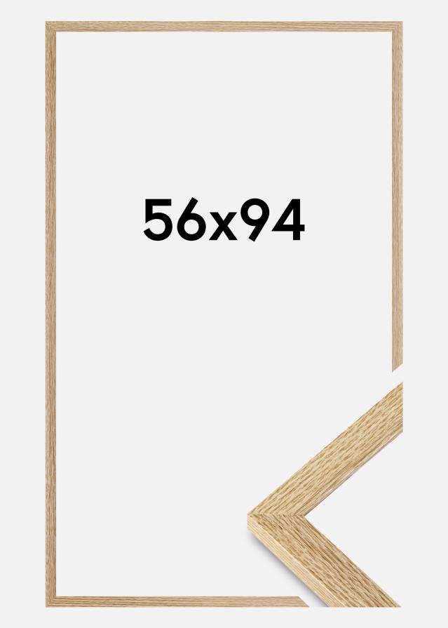 Jämtlands Ramfabrik Kader Selection Acrylglas Eikenhout 56x94 cm
