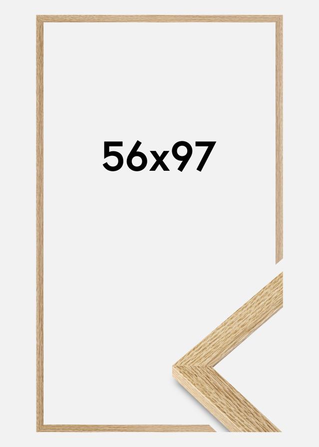 Jämtlands Ramfabrik Kader Selection Acrylglas Eikenhout 56x97 cm