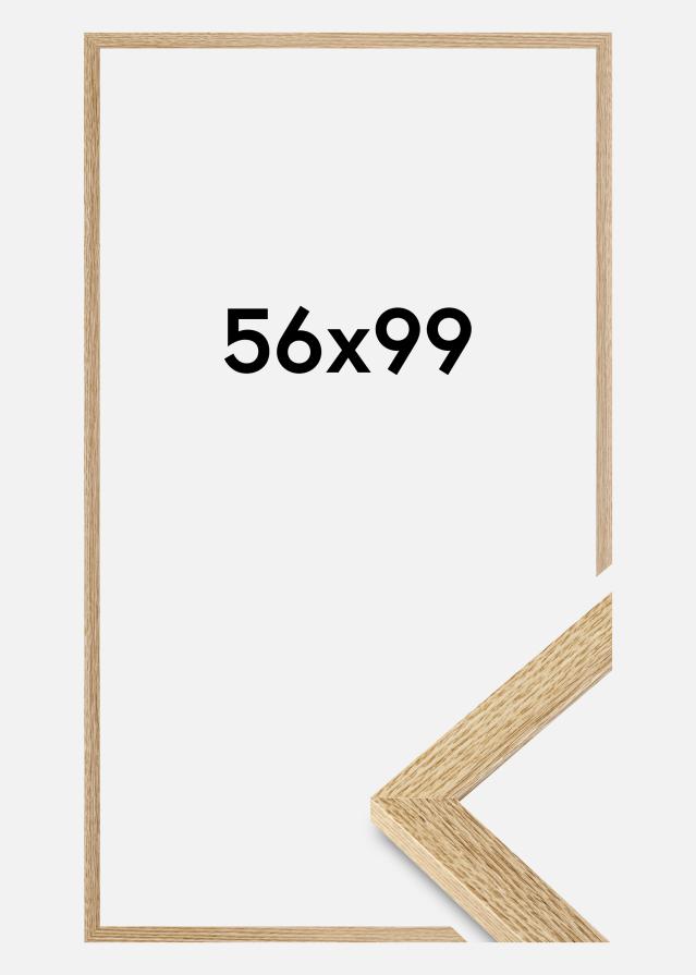 Jämtlands Ramfabrik Kader Selection Acrylglas Eikenhout 56x99 cm