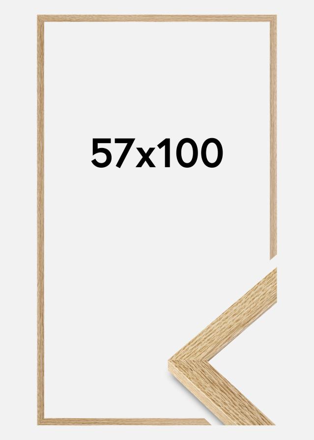 Jämtlands Ramfabrik Kader Selection Acrylglas Eikenhout 57x100 cm