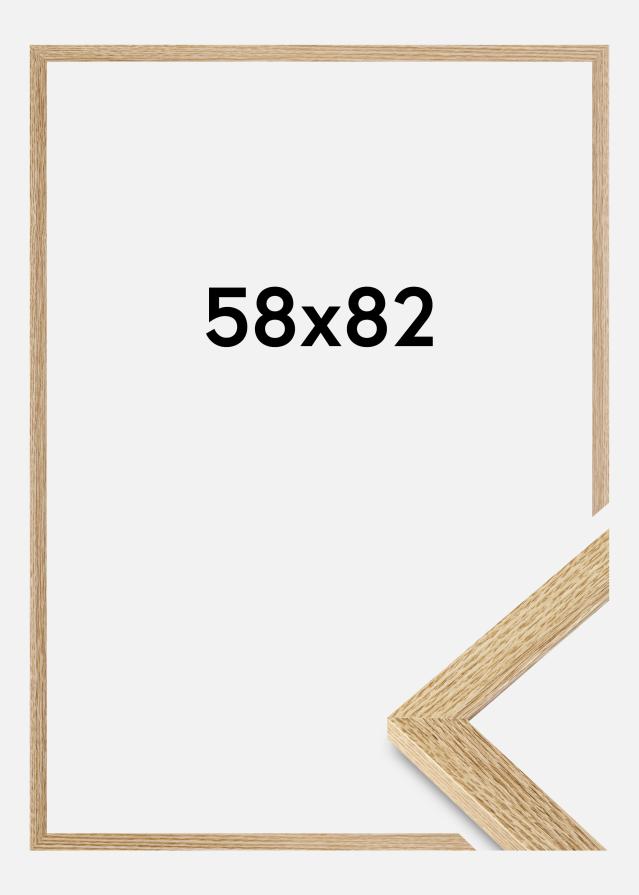 Jämtlands Ramfabrik Kader Selection Acrylglas Eikenhout 58x82 cm