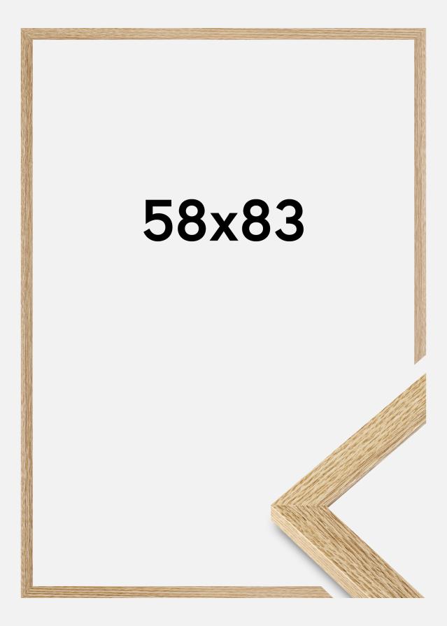 Jämtlands Ramfabrik Kader Selection Acrylglas Eikenhout 58x83 cm