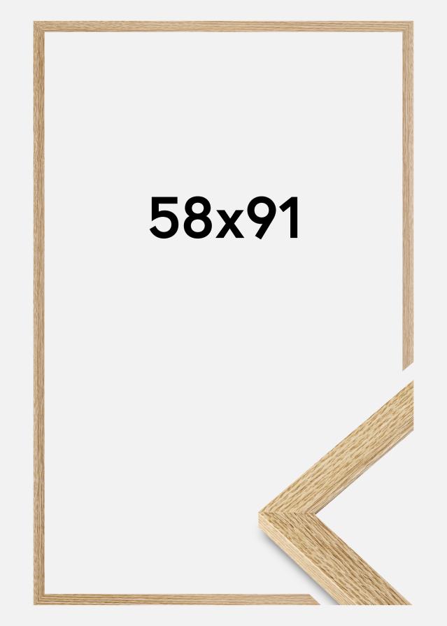 Jämtlands Ramfabrik Kader Selection Acrylglas Eikenhout 58x91 cm