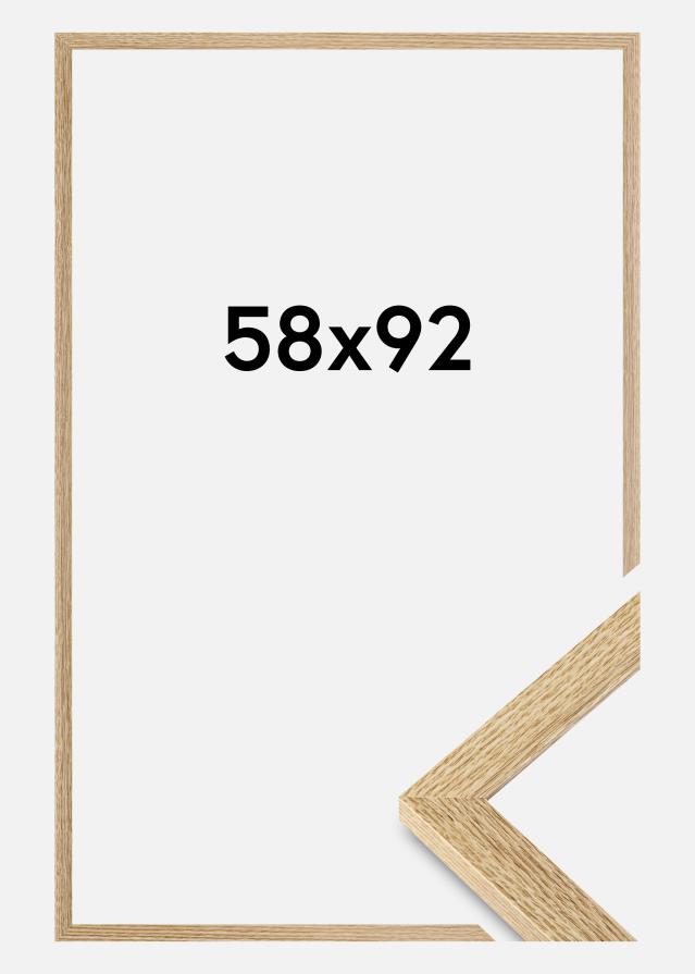 Jämtlands Ramfabrik Kader Selection Acrylglas Eikenhout 58x92 cm