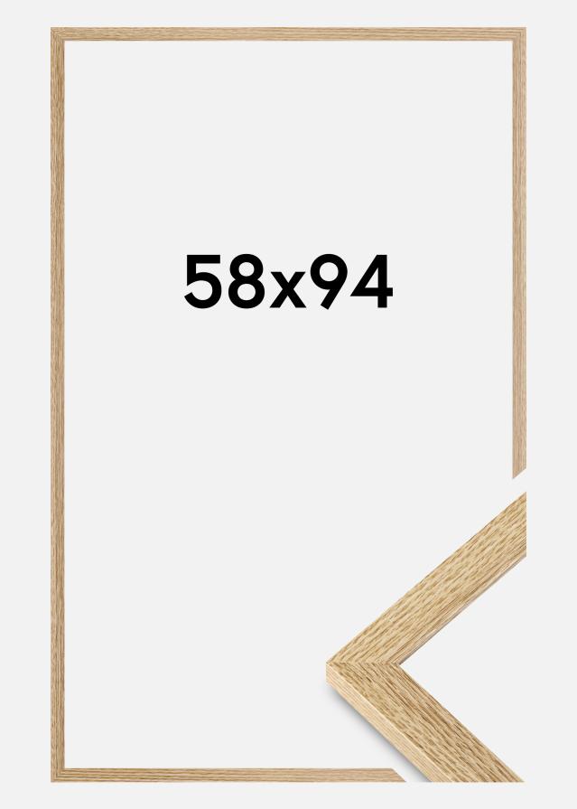 Jämtlands Ramfabrik Kader Selection Acrylglas Eikenhout 58x94 cm
