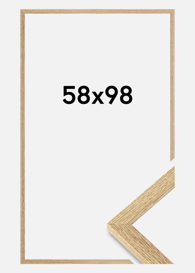 Jämtlands Ramfabrik Kader Selection Acrylglas Eikenhout 58x98 cm
