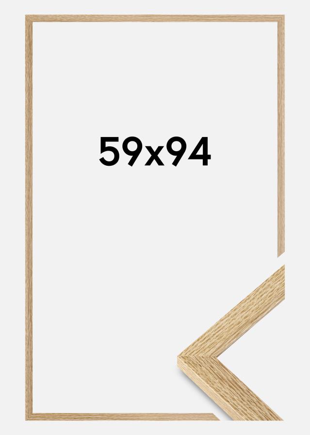 Jämtlands Ramfabrik Kader Selection Acrylglas Eikenhout 59x94 cm
