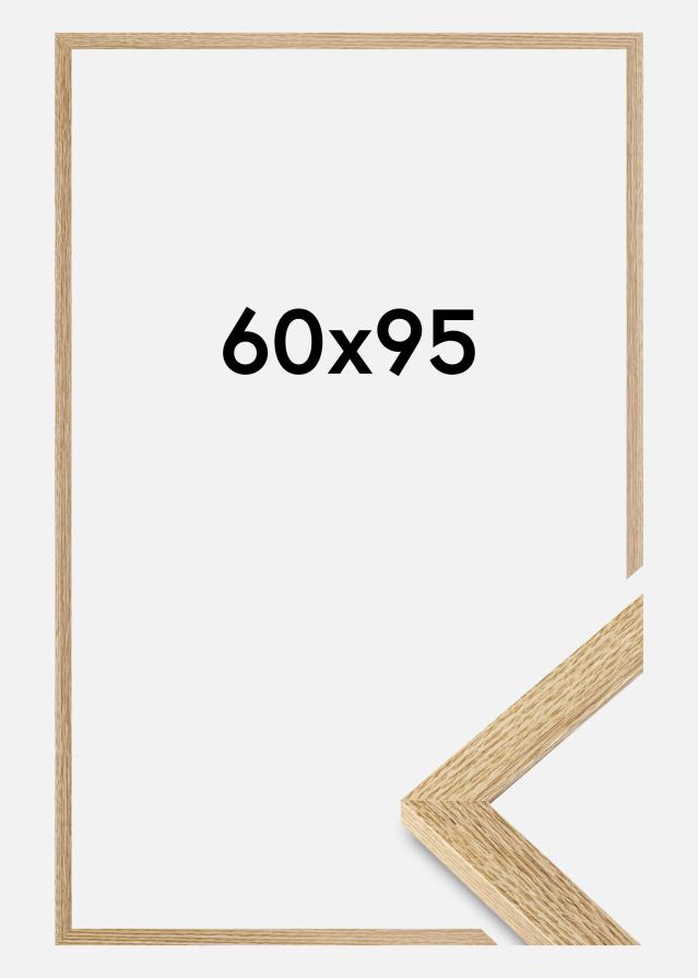 Jämtlands Ramfabrik Kader Selection Acrylglas Eikenhout 60x95 cm