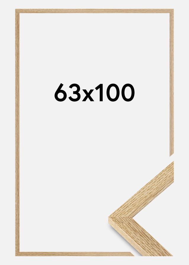 Jämtlands Ramfabrik Kader Selection Acrylglas Eikenhout 63x100 cm