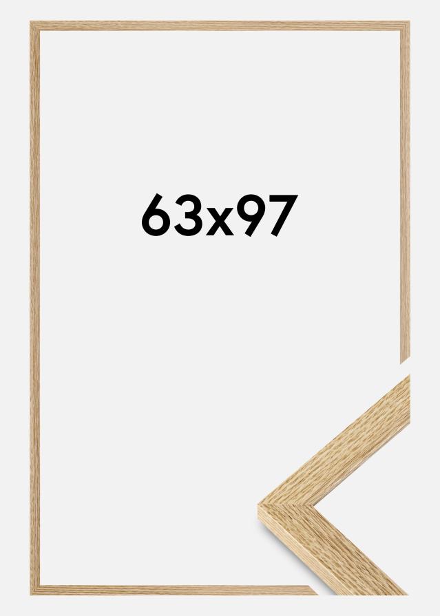 Jämtlands Ramfabrik Kader Selection Acrylglas Eikenhout 63x97 cm