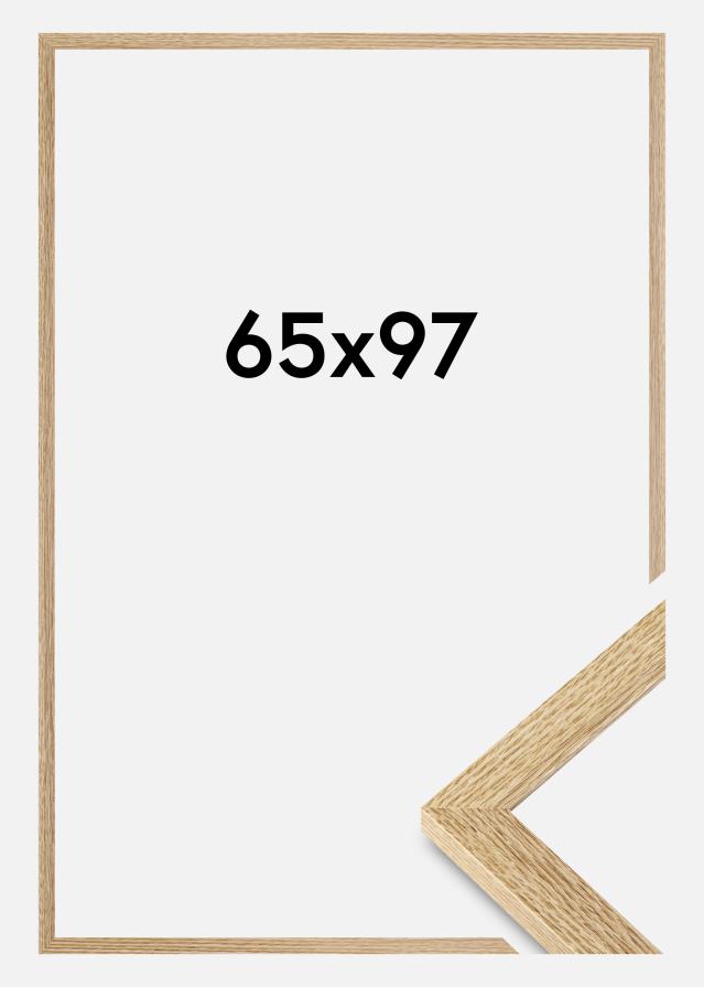 Jämtlands Ramfabrik Kader Selection Acrylglas Eikenhout 65x97 cm