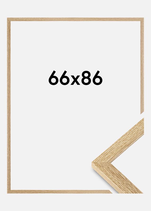 Jämtlands Ramfabrik Kader Selection Acrylglas Eikenhout 66x86 cm