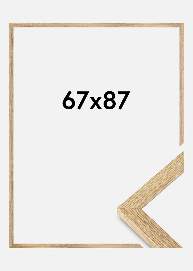 Jämtlands Ramfabrik Kader Selection Acrylglas Eikenhout 67x87 cm